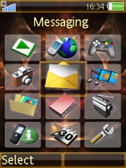 Love heart W580 theme