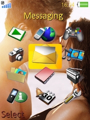 Kiss W830 theme