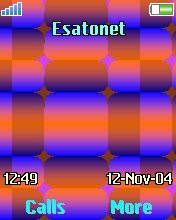 Abstract squares K750  theme