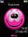 Wink red animated W890  theme