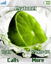 Green Lemon K750  theme