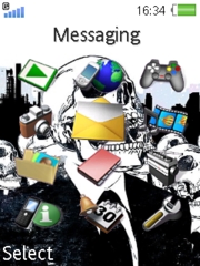 The Death W580 theme