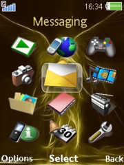 Angel vision W890  theme
