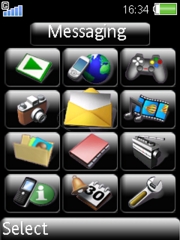 Iphone W830 theme