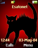Black Cat Z530 theme