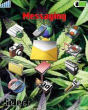 Weed K750  theme