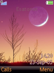 Last Night On Earth theme for Sony Ericsson T650
