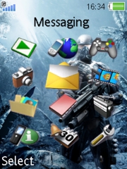 Crysis K800 / K800i theme