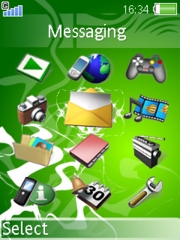 Tribal Green S500 theme
