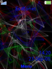 Colour Flame W890  theme