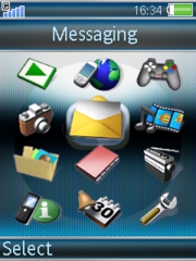 Blue Shine W580 theme