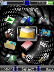 Black W W910  theme