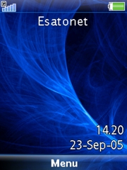 Blue Vapour W890  theme