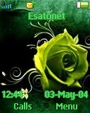 Green Flower K310 theme