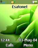 Green Structure Z530 theme