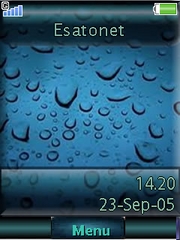 Drops W910  theme