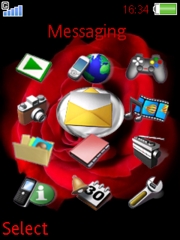 Red Rose S500 theme