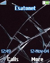 BrokenGlass K750  theme