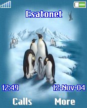 Pinguine K750  theme