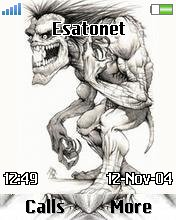 Monsters K750  theme