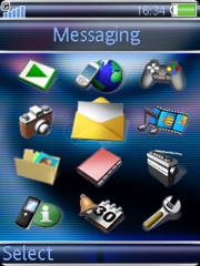 Style blue K800 / K800i theme