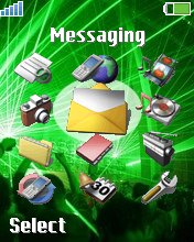 Green Party K750  theme
