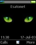 Cat eyes t610 theme
