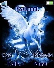 Blue Horse K750  theme