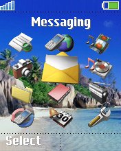 Beach K750  theme