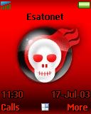 flaming_skull t637 theme