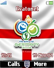 England World Cup v3 K750  theme
