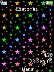 Rainbow Stars Z750  theme