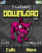 Download Festival 2005 (UK) K750  theme