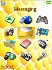 Honeycomb K800 / K800i theme