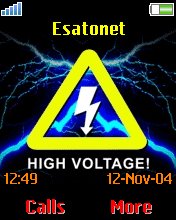 High voltage K750  theme