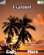 Sunsets K750  theme