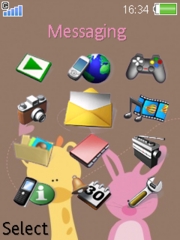 Friends K800 / K800i theme