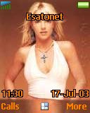 Britney Spears z600 theme