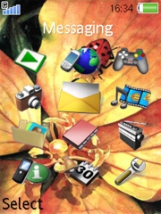 Ladybug K810 theme