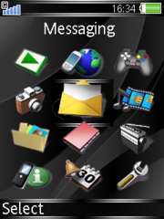 Apple mac dark W580 theme
