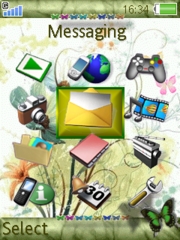 Happy spring K800 / K800i theme