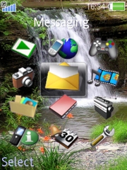 Waterfall K800 / K800i theme