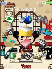 Pucca-dance W830 theme