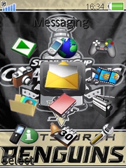 Pittsburgh Penguins W830 theme