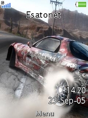 Need For Speed W910  theme