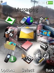 Need For Speed W910  theme