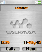 Walkman V6 Z550  theme
