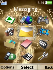 Golden Angel Z750  theme