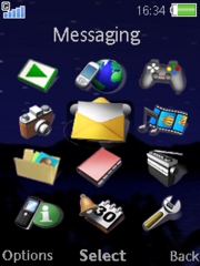 Star Night Z750  theme