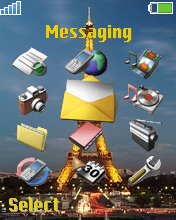 Europe K750  theme